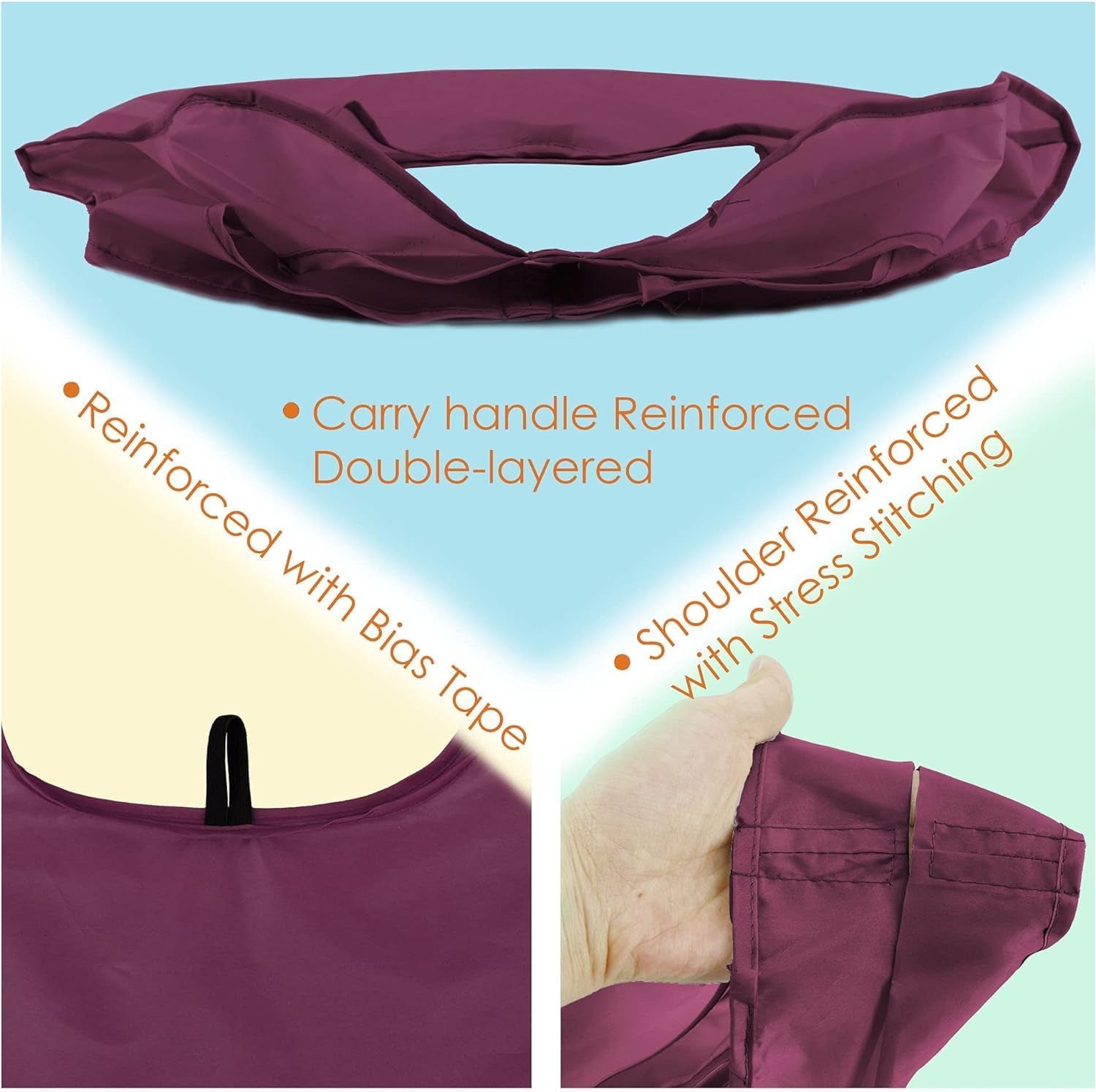 20 Pack Reusable Grocery Bags W Storage Pouch Reusable Shopping Bags Bulk W Elastic Band Colorful 50LBS X-Large Foldable Fabric Bags Machine Washable Heavy Duty Tote Bags for Groceries