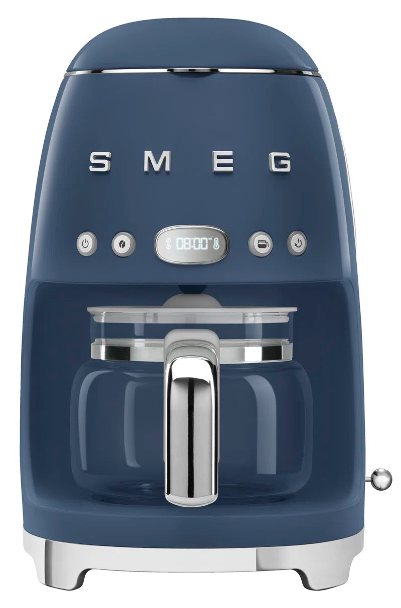 50'S Retro Style 10-Cup Drip Coffee Machine with Filter