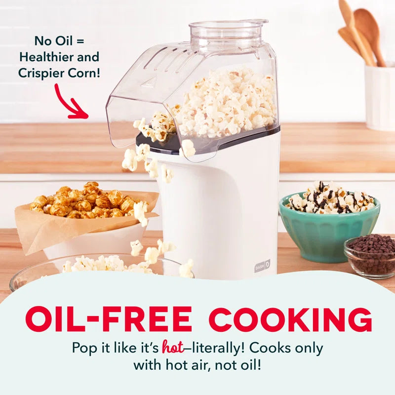 Fresh 16 Cooked Cup Hot Air Popcorn Popper