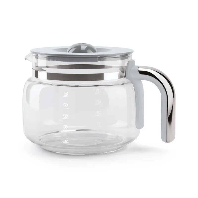 50'S Retro Style 10-Cup Drip Coffee Machine with Filter