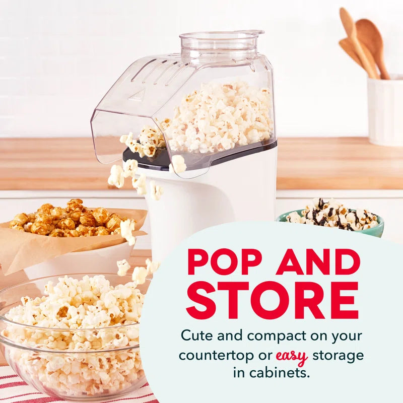 Fresh 16 Cooked Cup Hot Air Popcorn Popper