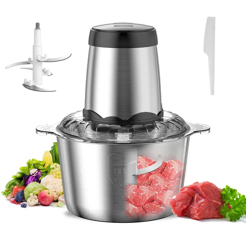 2L Multi Use Food Chopper Meat Grinder Electric Processor Blender Mincer