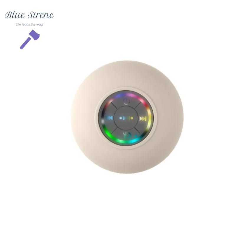 New Bathroom Waterproof Wireless Bluetooth Speaker Large Suction Cup Mini Portable Speaker Outdoor Sports Stereo Speaker