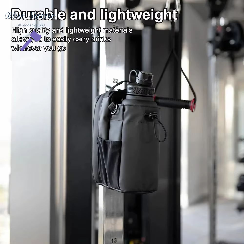 Magnetic Gym Bag Large Capacity Magnetic Carrier Bag with Phone Pocket Portable Gym Water Bottle Pouch Gym Accessories Organizer